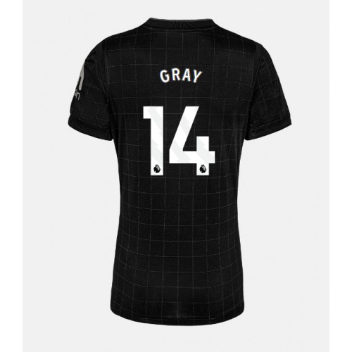 Stroje piłkarskie Tottenham Hotspur Archie Gray #14 Koszulka Wyjazdowej dla damskie 2025-26 Krótki Rękaw
